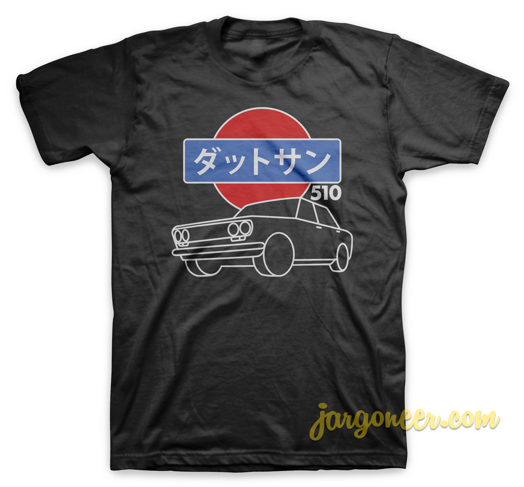 510 Outliner Black T Shirt - Shop Unique Graphic Cool Shirt Designs