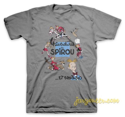 Adventure De Spirou Et Fantasio T Shirt