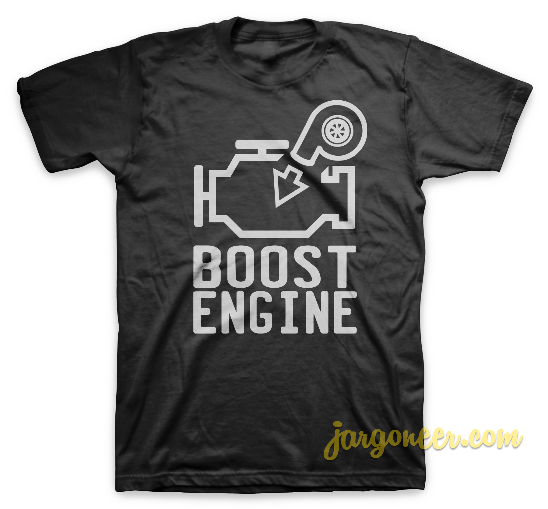 Boost Engine Black T Shirt - Shop Unique Graphic Cool Shirt Designs