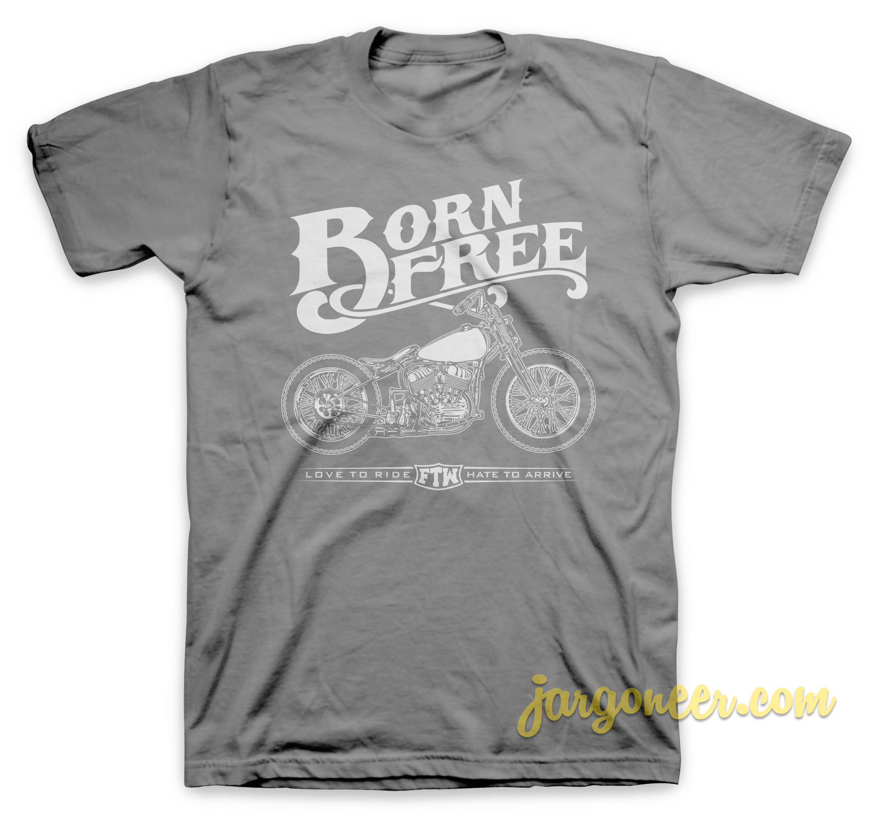 Born Free Gray T Shirt - Shop Unique Graphic Cool Shirt Designs