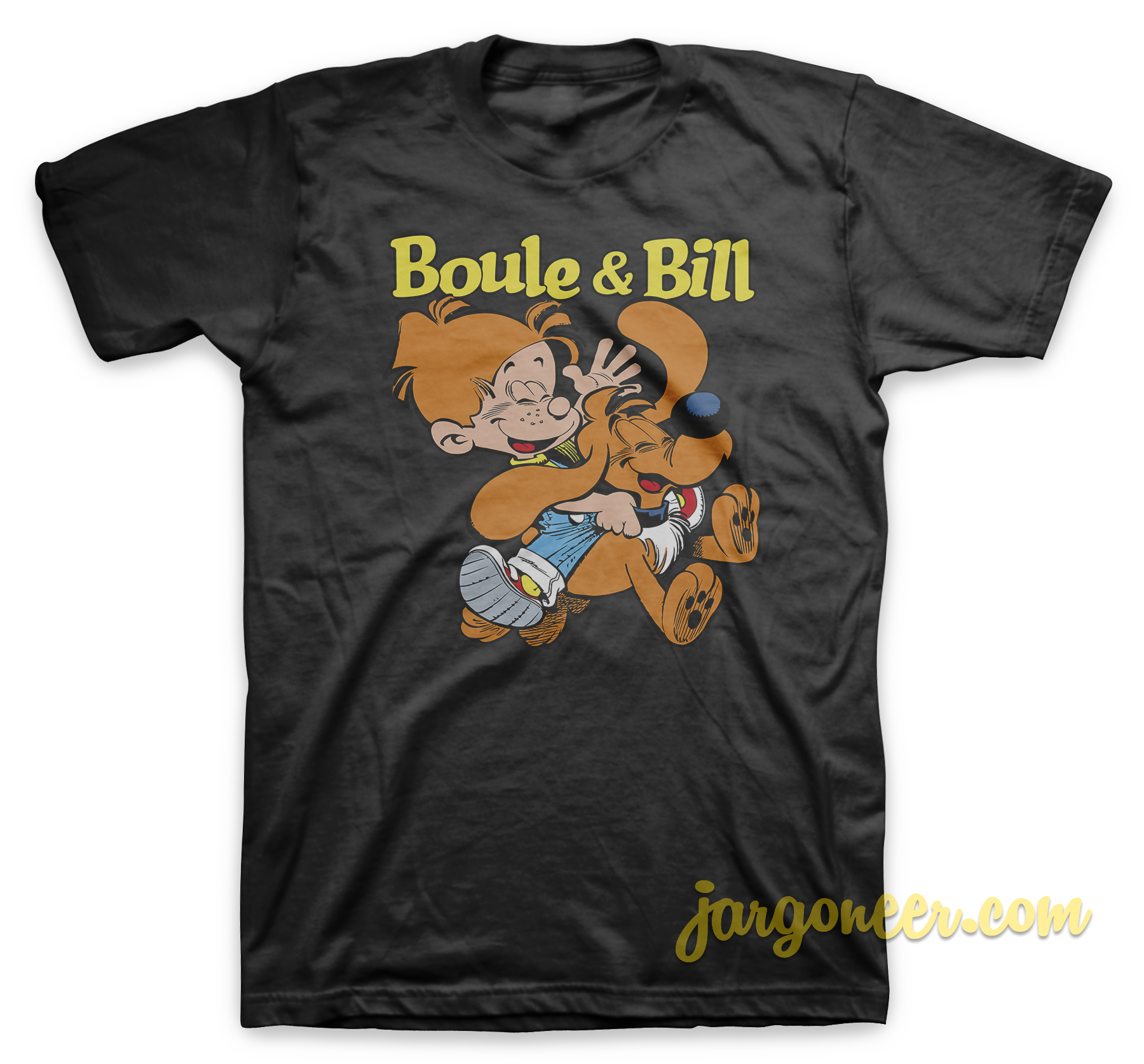 Boule Et Bill Black T Shirt - Shop Unique Graphic Cool Shirt Designs