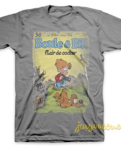 Boule Et Bill Flair De Cocker T Shirt