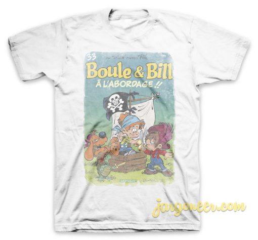 Boule Et Bill The Pirate T Shirt