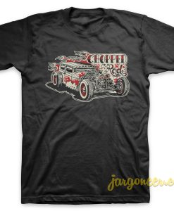 Chopped Hotrod Black T Shirt 247x300 - Shop Unique Graphic Cool Shirt Designs