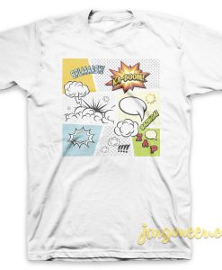 Comic Book Exclamations T Shirt