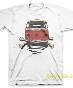 Deadly Bus White T Shirt 247x300 - Shop Unique Graphic Cool Shirt Designs