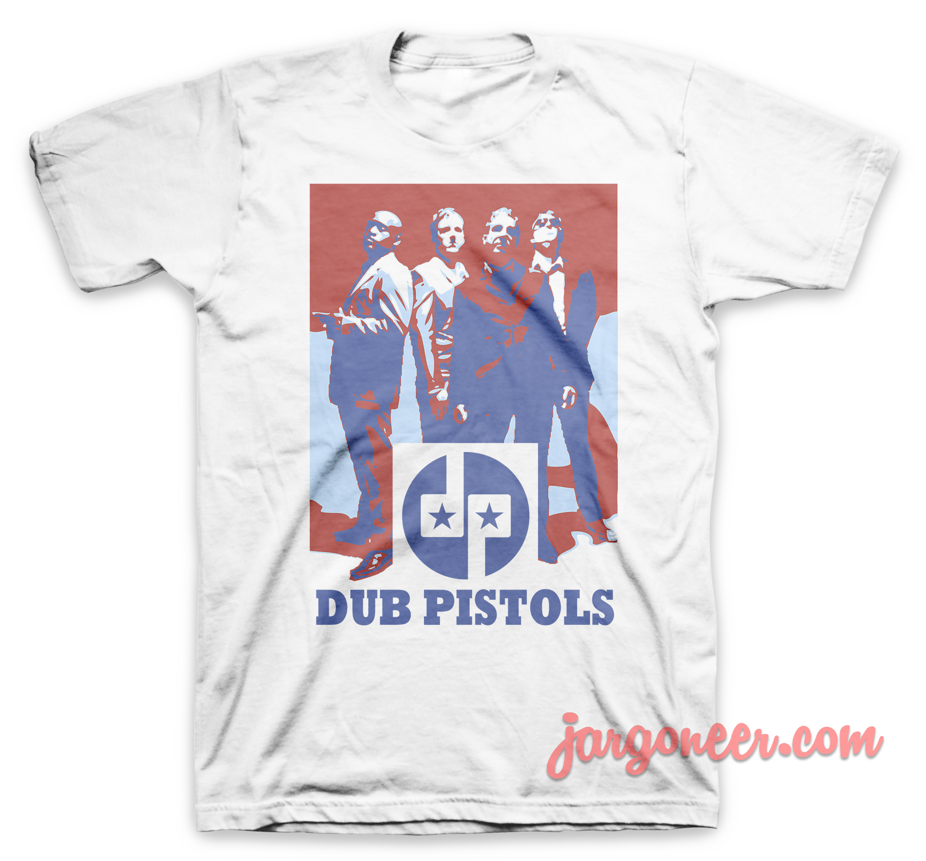 Dub Pistols White T Shirt - Shop Unique Graphic Cool Shirt Designs