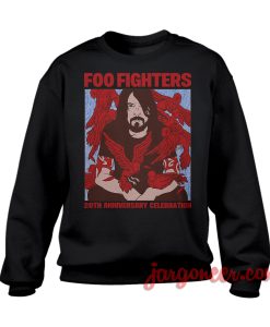Foo Fighters – 20th Anniversary Celebration Sweatshirt