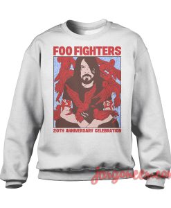 Foo Fighters 20th Anniversary Celebration Sweatshirt