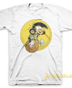 Guust Jumpin Ball White T Shirt 247x300 - Shop Unique Graphic Cool Shirt Designs