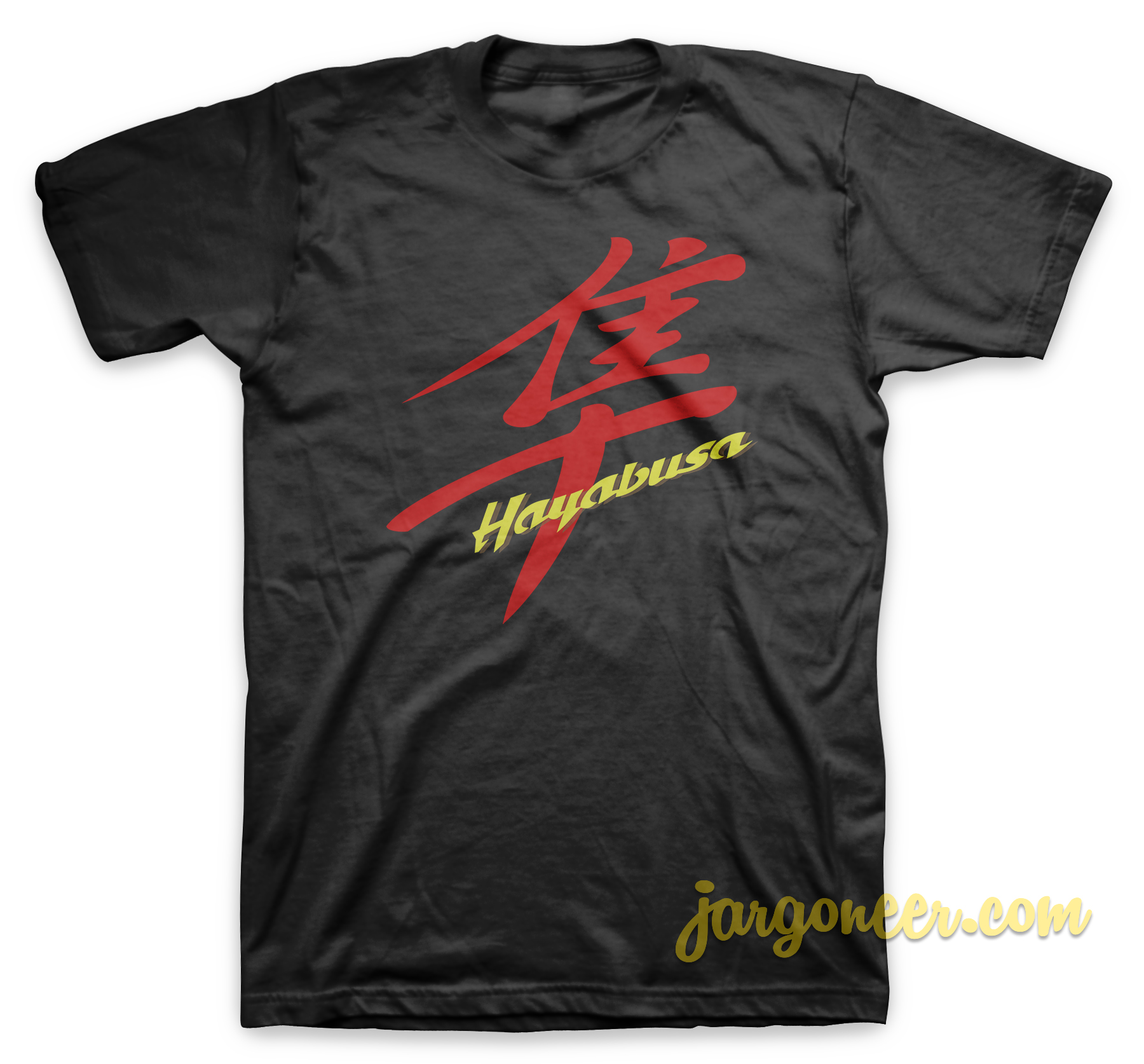 Hayabusa Black T Shirt - Shop Unique Graphic Cool Shirt Designs