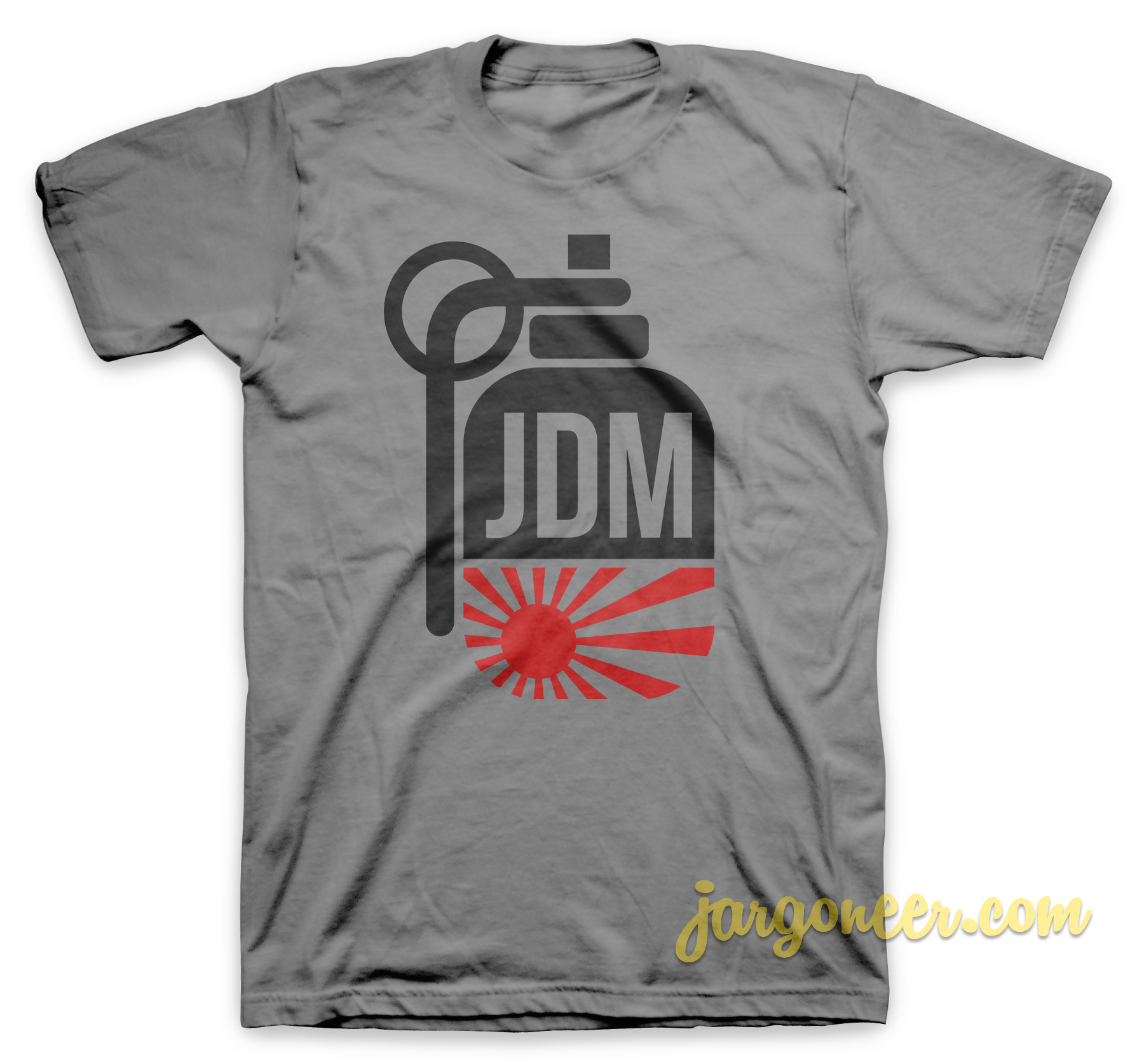 JDM Granadet Gray T Shirt - Shop Unique Graphic Cool Shirt Designs