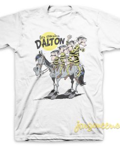 Les Cousins Dalton White T Shirt 247x300 - Shop Unique Graphic Cool Shirt Designs