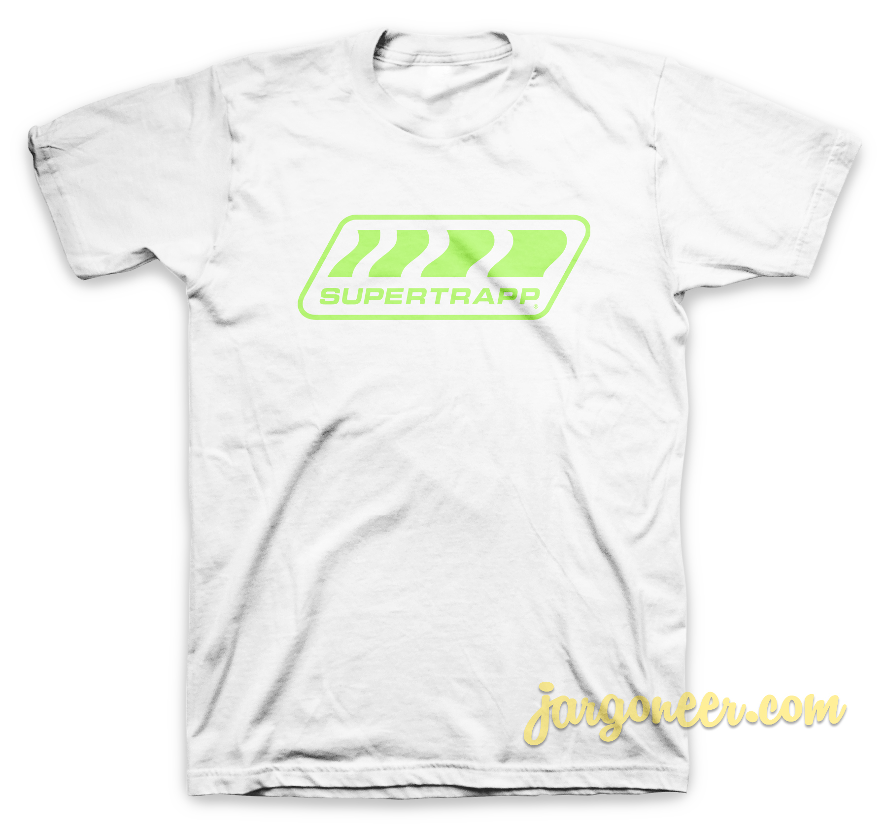Light Green Exhaust White T Shirt - Shop Unique Graphic Cool Shirt Designs