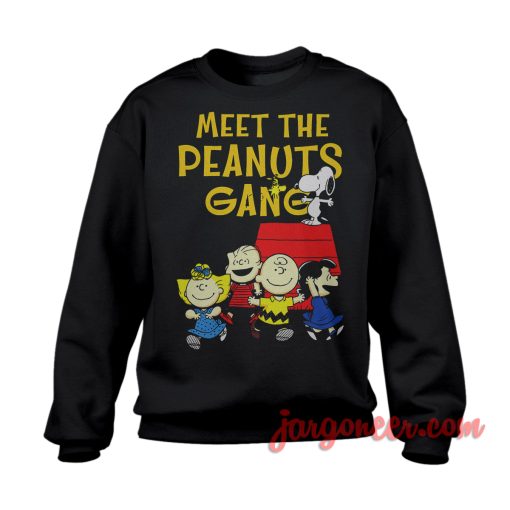 Meet The Peanuts Gang Sweatshirt