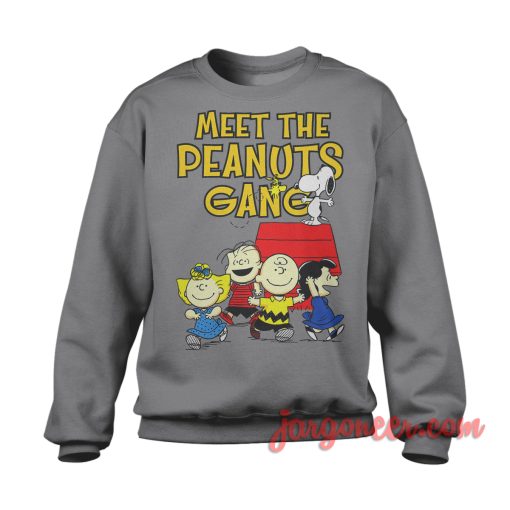 Meet The Peanuts Gang Sweatshirt Cool Designs