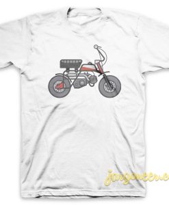 Mini Bike White T Shirt 247x300 - Shop Unique Graphic Cool Shirt Designs