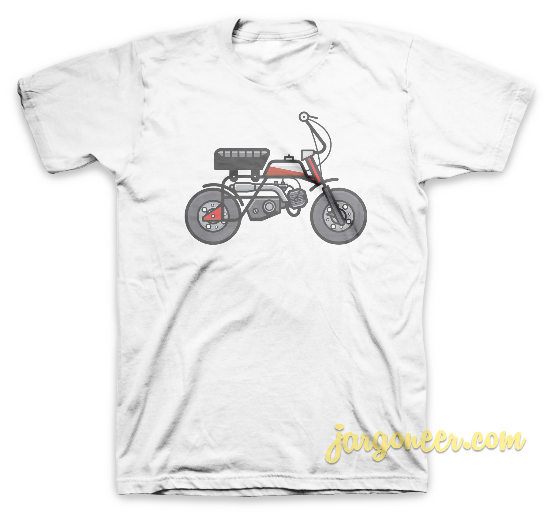 Mini Bike White T Shirt - Shop Unique Graphic Cool Shirt Designs
