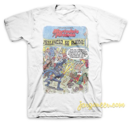 Mortadelo Y Filemon Action T Shirt