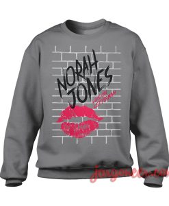 Norah Jones Live On Letterman Gray SS 247x300 - Shop Unique Graphic Cool Shirt Designs