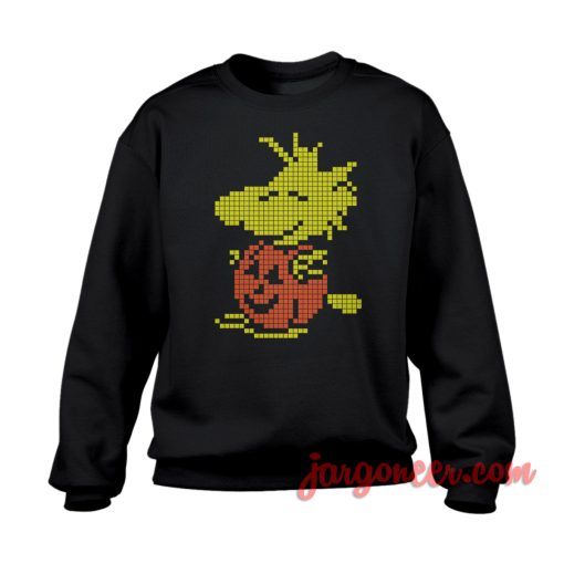 Pumpkin Pixel Woodstock Sweatshirt