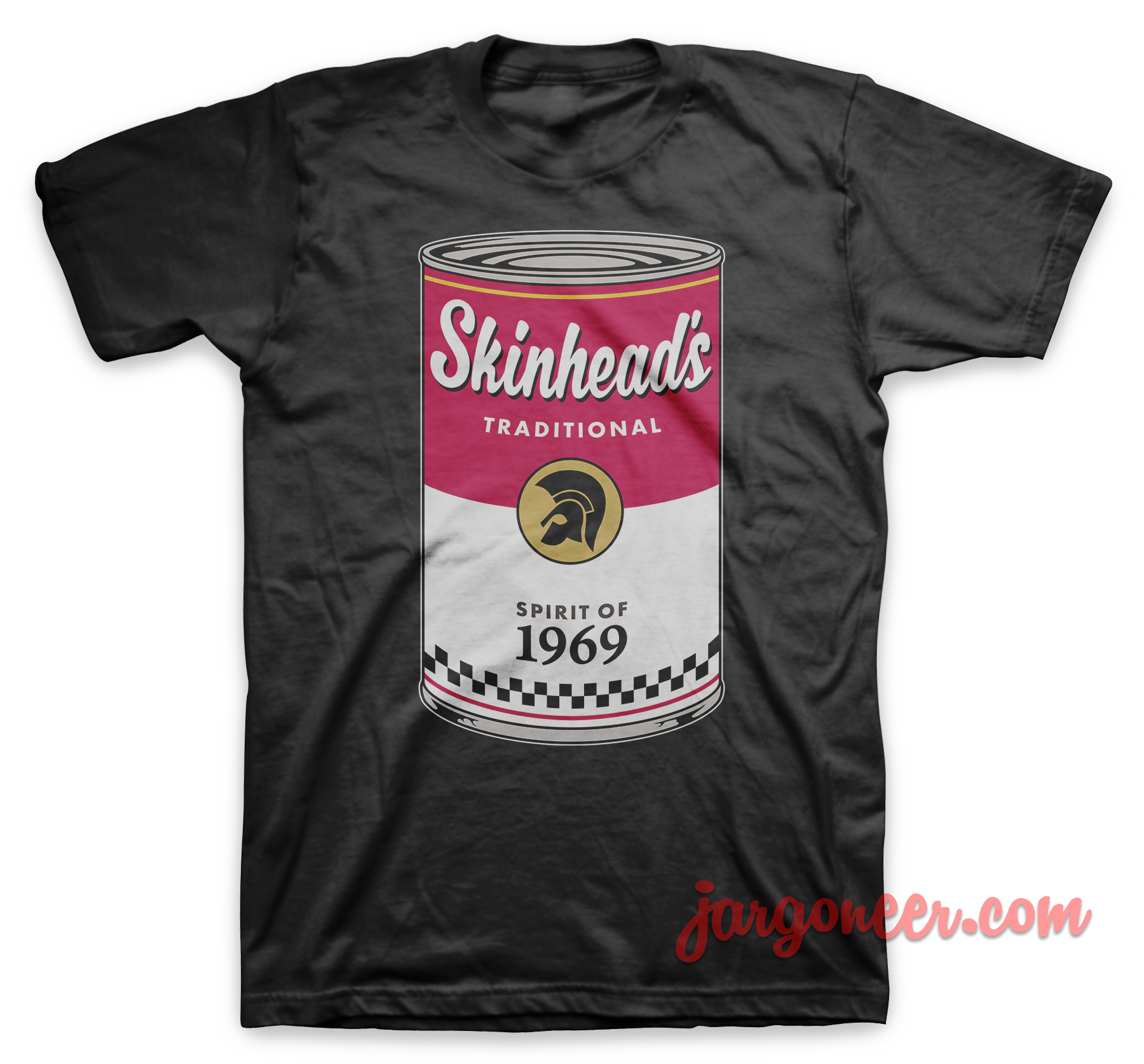 Skinhead Soup Black T Shirt - Shop Unique Graphic Cool Shirt Designs