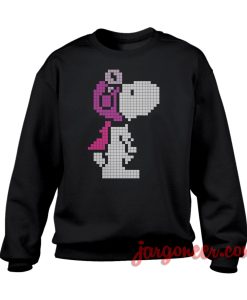 Snoopy Pixel Pilot Sweatshirt