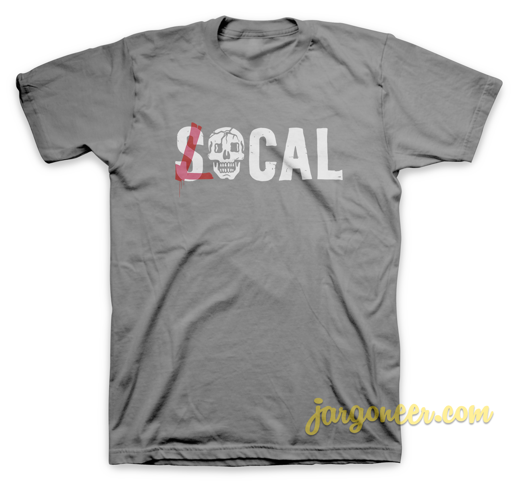 Socalocal Gray T Shirt - Shop Unique Graphic Cool Shirt Designs