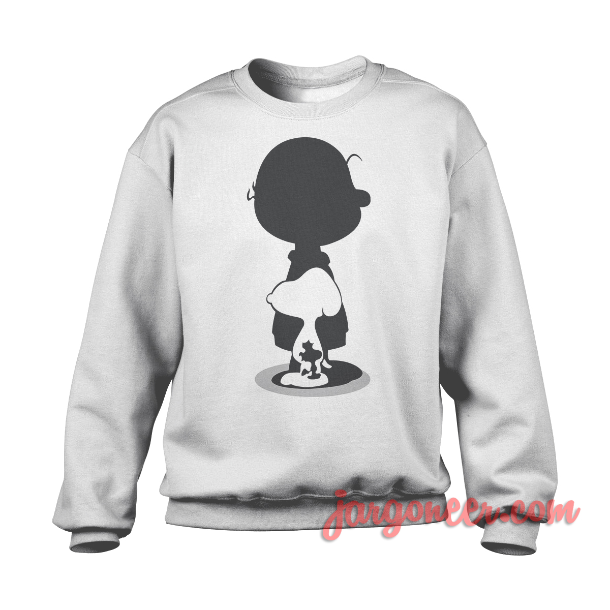 The Peanuts Silhouette White SS - Shop Unique Graphic Cool Shirt Designs