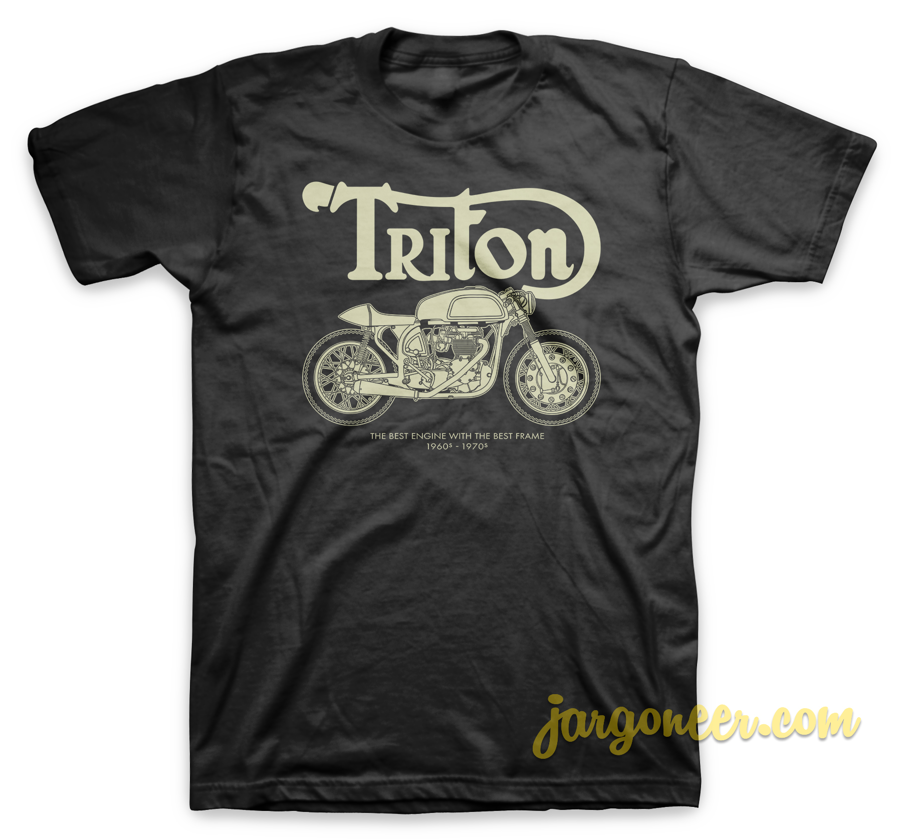 Triton Caferacer 1960 1970 T Shirt Triton Caferacer 1960 1970 T Shirt