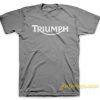 Triumph Logo Grunge T Shirt