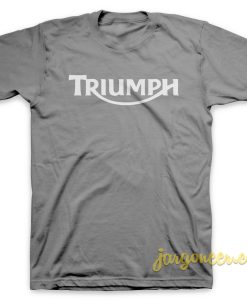 Triumph Logo Gray T Shirt 247x300 - Shop Unique Graphic Cool Shirt Designs