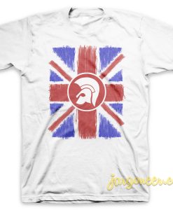 Union Jack Scratch White T Shirt 247x300 - Shop Unique Graphic Cool Shirt Designs