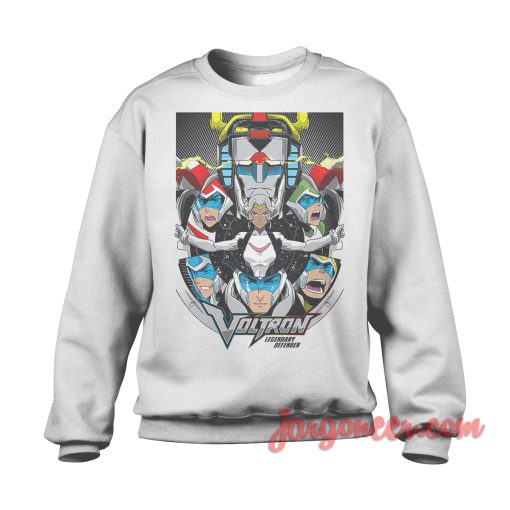 Voltron The Legendary Defender Sweatshirt