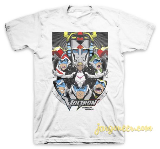 Voltron The Legendary Defender T Shirt