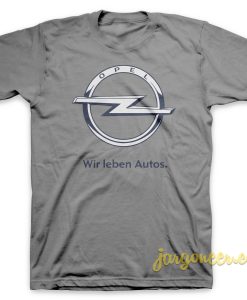 Wir Leben Autos T-Shirt