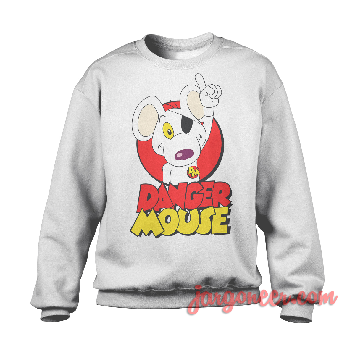 Danger Mouse White SS - Shop Unique Graphic Cool Shirt Designs