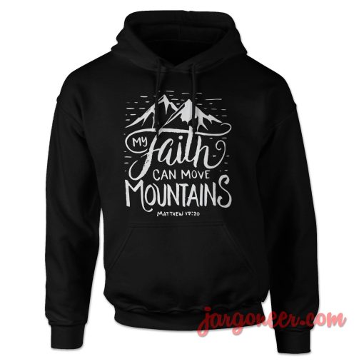 Faith Quote Bibble Hoodie