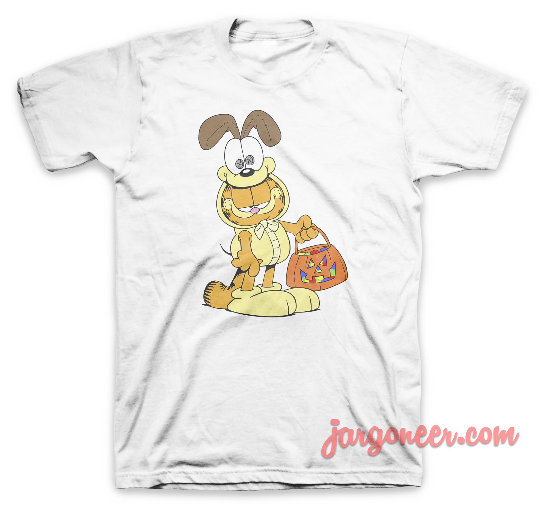 A Cat Inside The Dog White T Shirt - Shop Unique Graphic Cool Shirt Designs