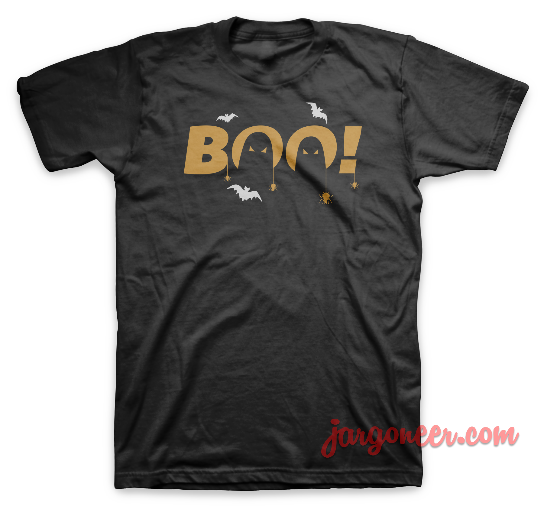 Boo Black T Shirt - Shop Unique Graphic Cool Shirt Designs