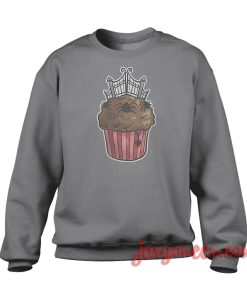Cemetery Gate Cupcake Sweatshirt Cool Designs Ready For Men's or Women's
