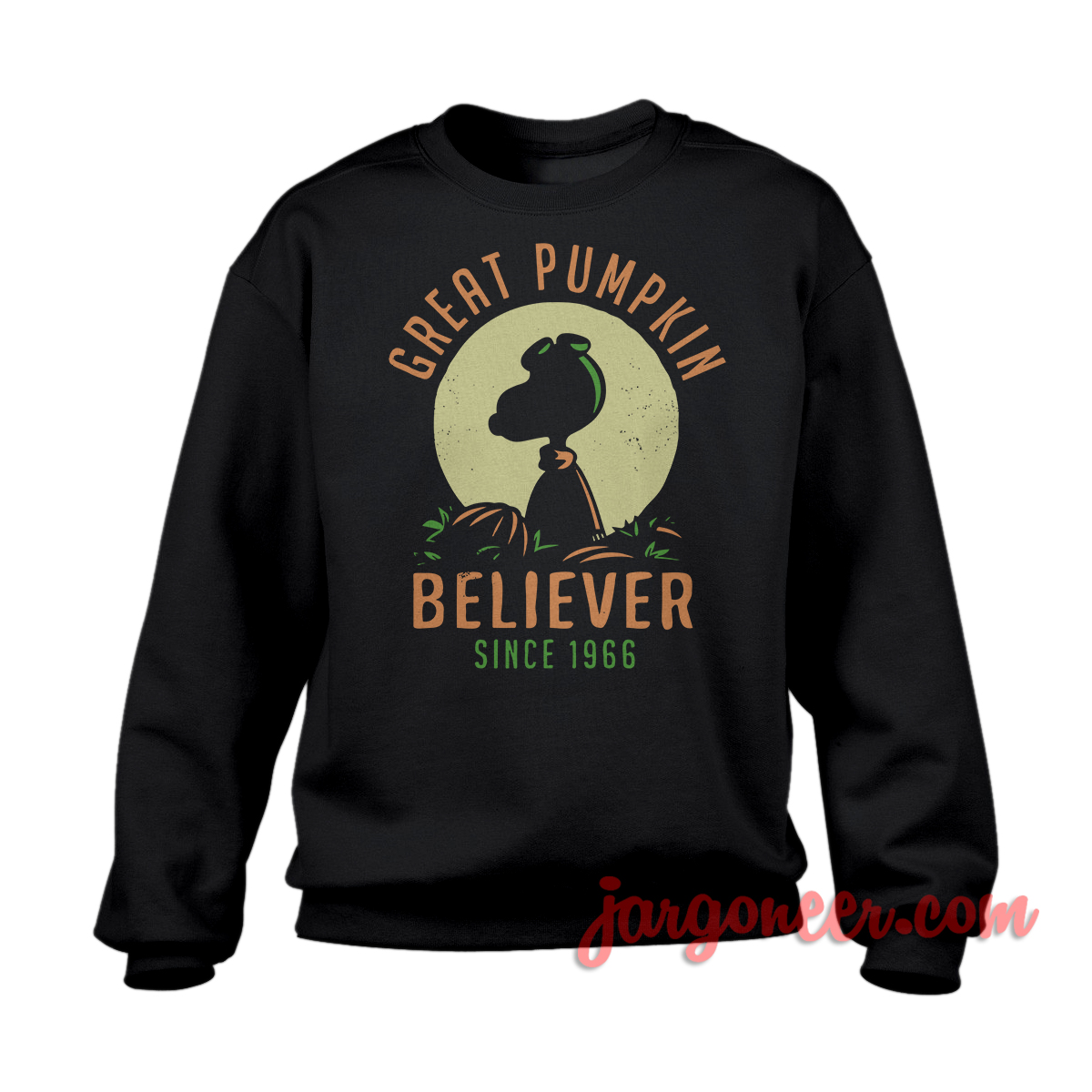 Pumpkin Believer Black SS - Shop Unique Graphic Cool Shirt Designs