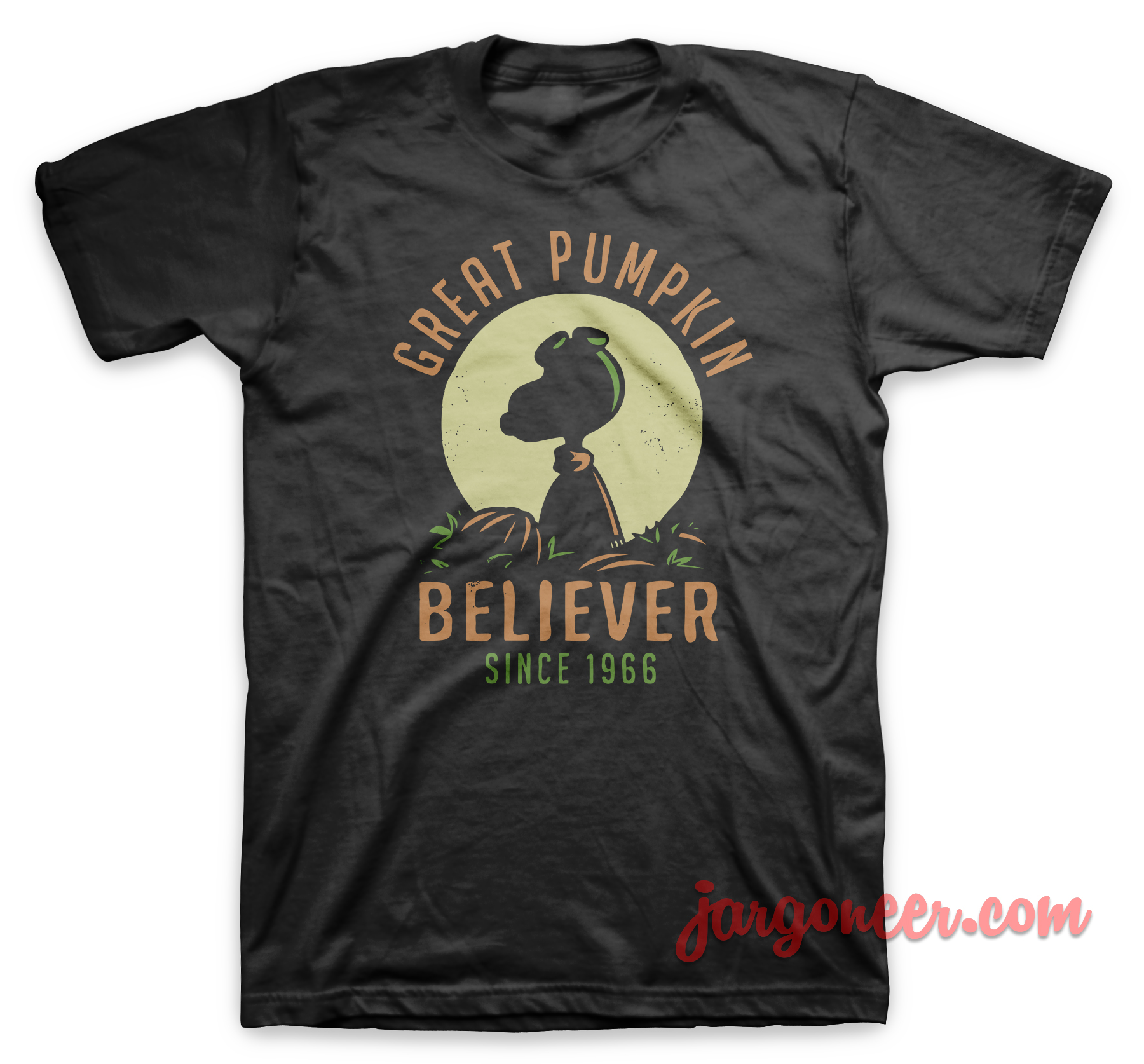 Pumpkin Believer Black T Shirt - Shop Unique Graphic Cool Shirt Designs
