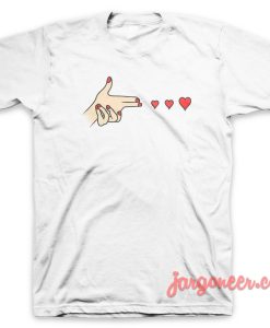 Hand Shot Love T Shirt