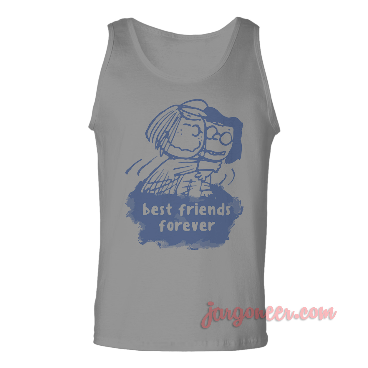 Best Friends Forever Gray TTM - Shop Unique Graphic Cool Shirt Designs
