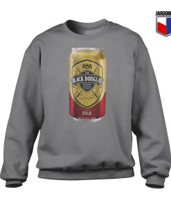 Black Douglas Whisky Cola Tin Crewneck Sweatshirt