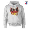 Burning Black Heart Devil Hoodie