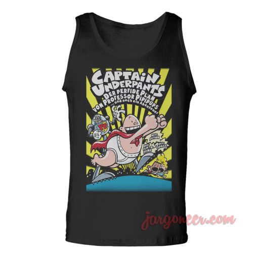 Captain Underpants The Perfide Plan Unisex Adult Tank Top