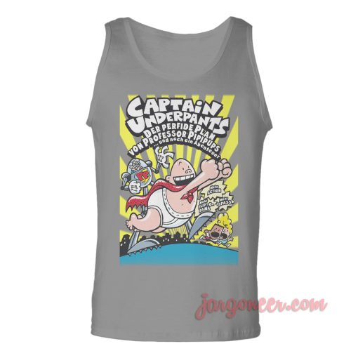 Captain Underpants The Perfide Plan Unisex Adult Tank Top