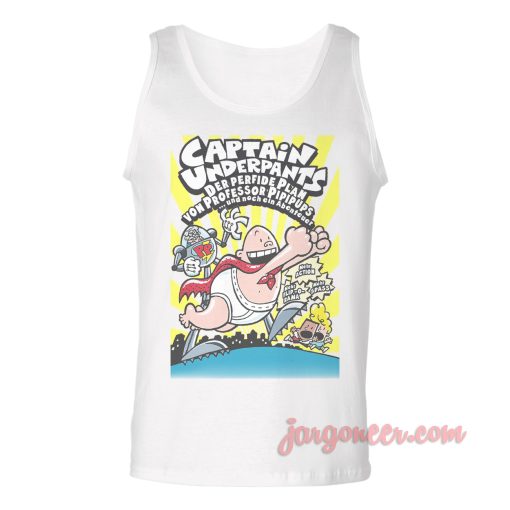 Captain Underpants The Perfide Plan Unisex Adult Tank Top